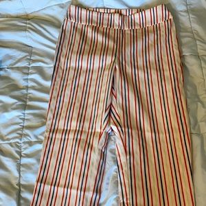 Women’s colored striped pants